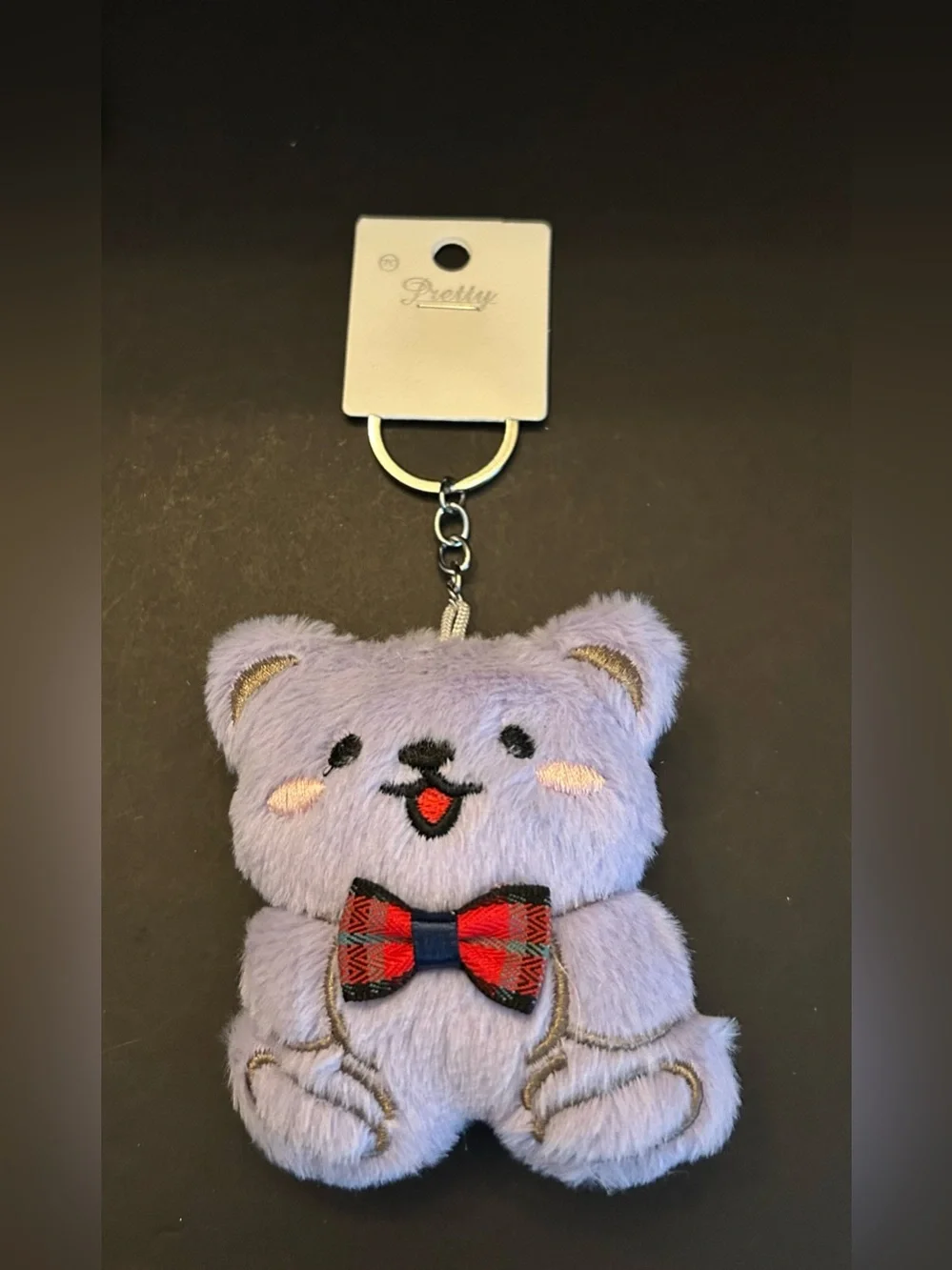 Plush & Soft Teddy Bear 🧸 Bag Charm Backpack Charm Keychain Choice of 4-Colors